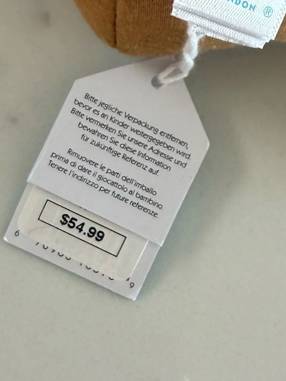 Jellycat Amuseables Letter to Santa Plushie